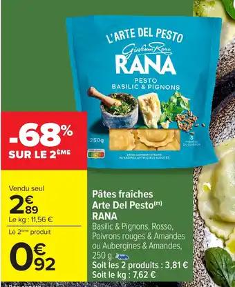 RANA Pâtes fraîches Arte Del Pesto 250 g