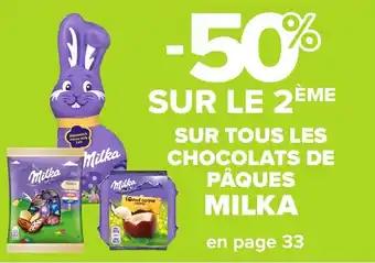 MILKA Sur tous les chocolats de pâques