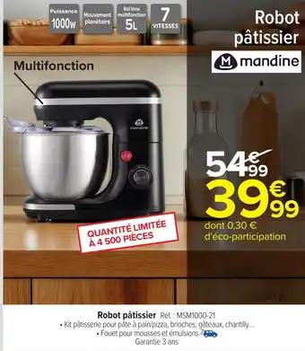 MANDINE Robot pâtissier