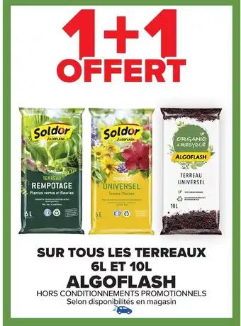 ALGOFLASH Sur tous les terreaux 6l et 10 L