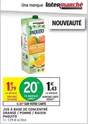 Promotion Exclusives de 2
Concentré pomme : Découvrez l'Offre incontournable