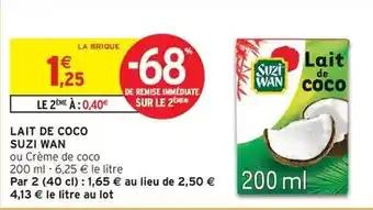 Promotion Exclusives de 3
Suzi Wan : Découvrez l'Offre incontournable