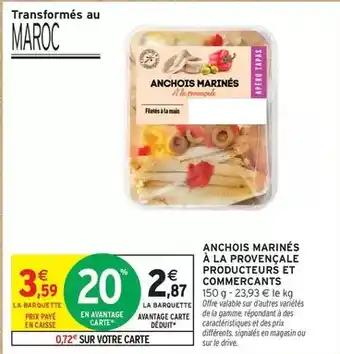 Promotion Exclusives de 2
Anchois : Découvrez l'Offre incontournable