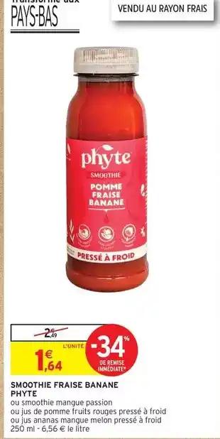 Phyte - smoothie fraise banane