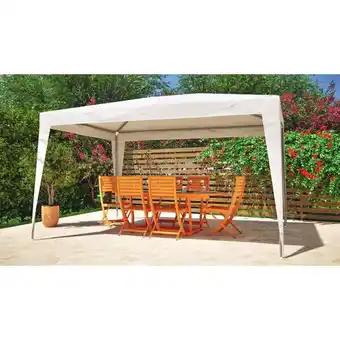Tonnelle 3x4m Kos blanc