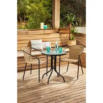 HYBA Table de balcon Naples