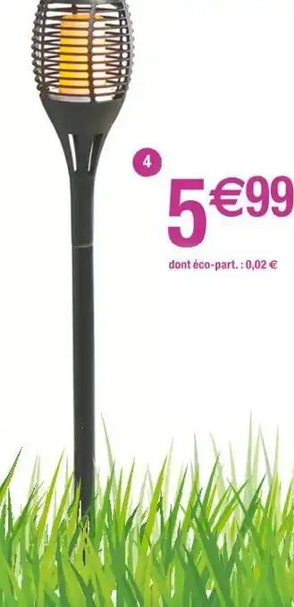 Promotion Exclusives de 5
Torche solaire : Découvrez l'Offre incontournable