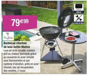 HYBA Barbecue charbon de bois kettle malmo
