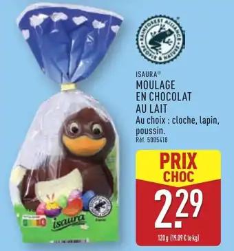 Isaura moulage en chocolat au lait 120 g