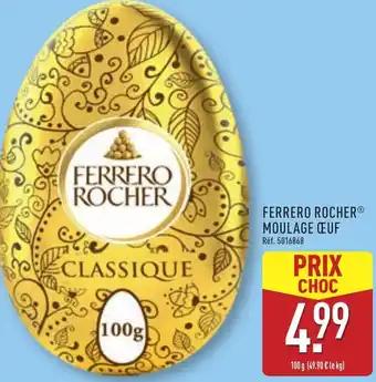 Ferrero rocher moulage œuf 100 g