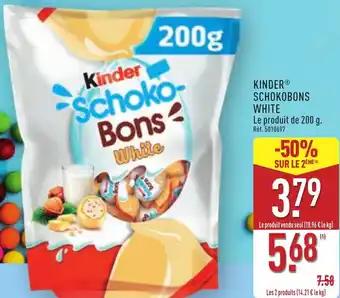 Kinder schokobons white 200 g