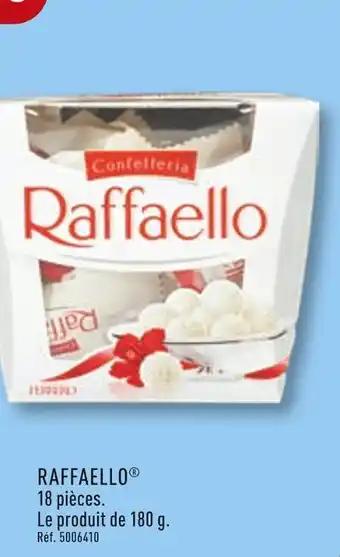 Le 2ème produit à -50% sur Raffaello