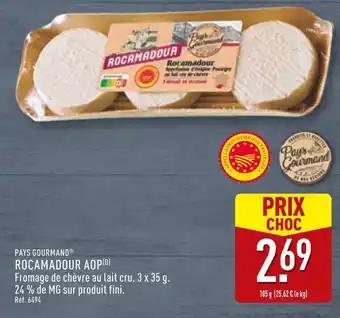 PAYS GOURMAND Rocamadour AOP