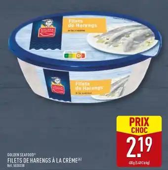 GOLDEN SEAFOOD Filets de harengs à la crème