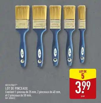 Promotion Exclusives de 7
Pinceaux : Découvrez l'Offre incontournable