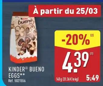 Promotion Exclusives de 1
Kinder bueno : Découvrez l'Offre incontournable
