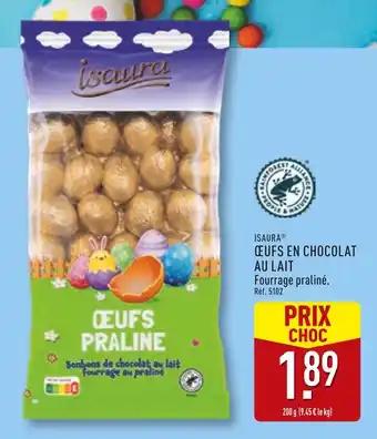 ISAURA Œufs en chocolat au lait