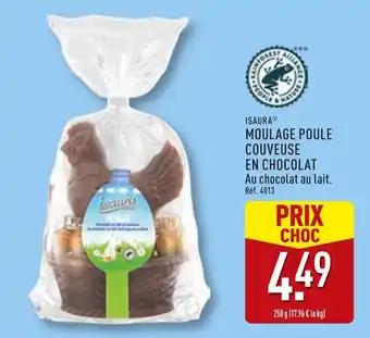 ISAURA Moulage poule couveuse en chocolat