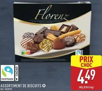 Assortiment de biscuits 500 g