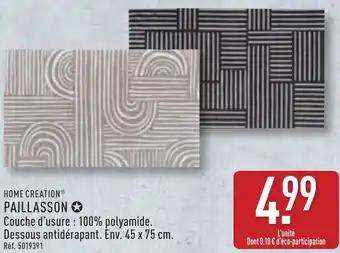 Home creation paillasson 45 x 75 cm