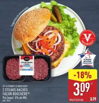 2 steaks hachés façon bouchere 250 g