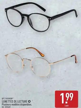 Up2fashion lunettes de lecture