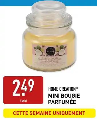 Home creation mini bougie parfumée