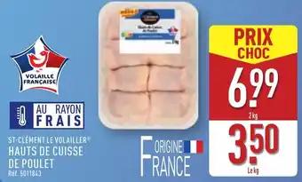 St-clément le volailler hauts de cuisse de poulet 2 kg