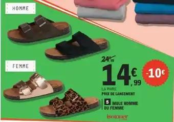 Mule homme ou femme