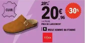 Mule homme ou femme