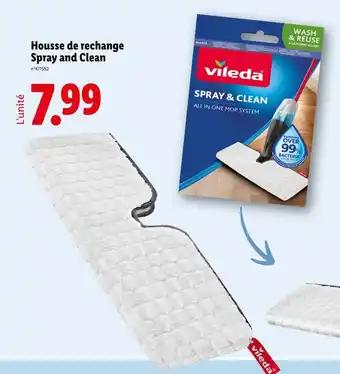 Vileda Housse de rechange Spray and Clean