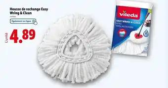 Vileda Housse de rechange Easy Wring & Clean