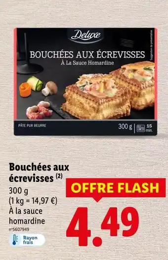 DELUXE Bouchées aux écrevisses