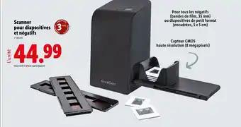SILVERCREST Scanner pour diapositives et négatifs