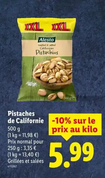 ALESTO Pistaches de californie