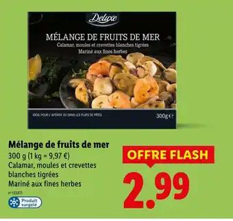 Deluxe Mélange de fruits de mer