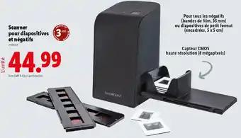 Scanner pour diapositives et négatifs