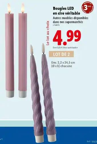 Promotion Exclusives de 1
Bougies led : Découvrez l'Offre incontournable
