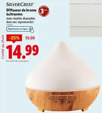 SILVERCREST Diffuseur de brume àultrasons