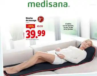 Medisana Matelas de massage