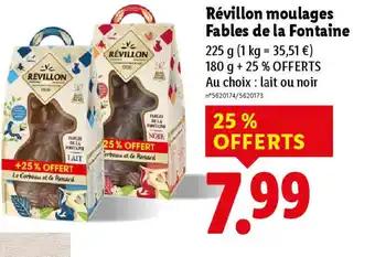 Fables fontaine révillon moulages fables de la fontaine 225 g