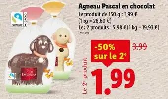 Agneau pascal en chocolat 150 g