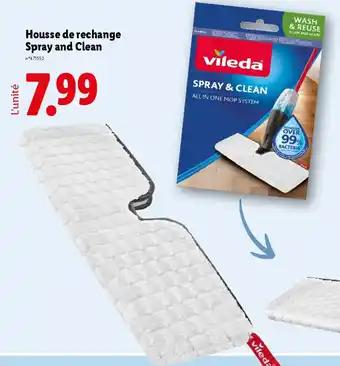 Housse de rechange Spray and Clean