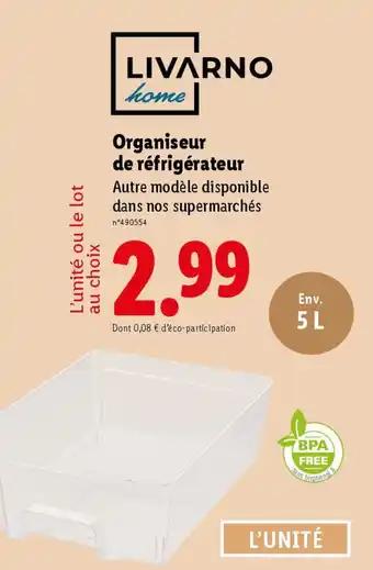 LIVARNO home Organiseur de réfrigérateur