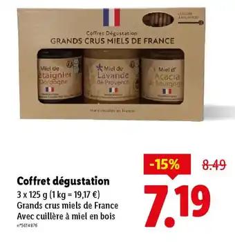 Coffret dégustation 3 x 125 g