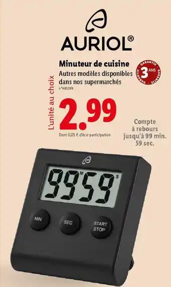Promotion Exclusives de Minuteur de cuisine : Découvrez l'Offre incontournable