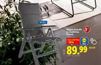 Promotion Exclusives de 1
Chaises de jardin : Découvrez l'Offre incontournable
