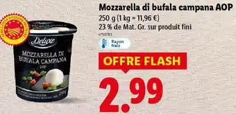 Mozzarella di bufala campana AOP 250 g
