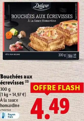 Bouchées aux écrevisses 300 g