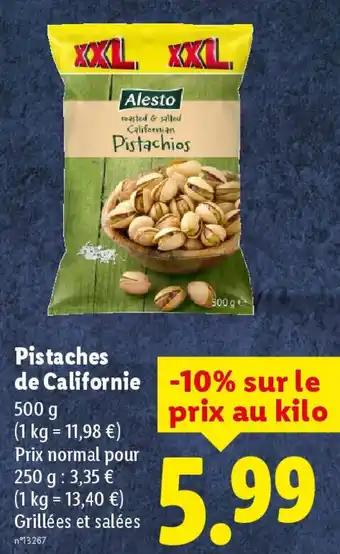 Pistaches de Californie 500 g